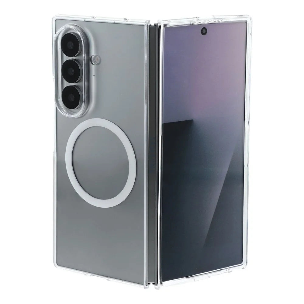 X-LEVEL For Samsung Galaxy Z Fold8 Ultra Magnetic Case Slim Hard PC Phone Back Cover - Transparent - 2