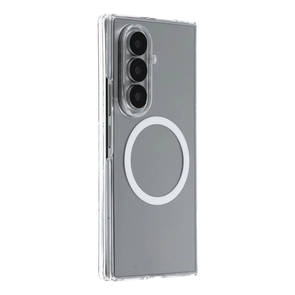 X-LEVEL For Samsung Galaxy Z Fold8 Ultra Magnetic Case Slim Hard PC Phone Back Cover - Transparent - 3