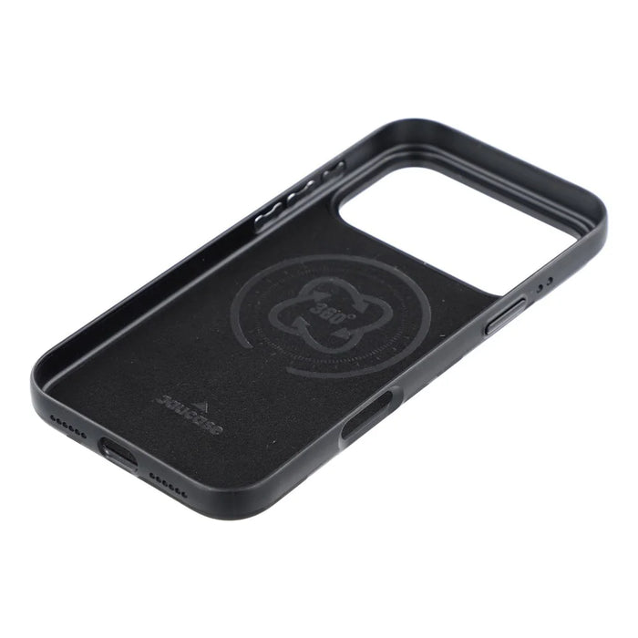 JAUCASE for iPhone 18 Pro Max / 17 Pro Max Case Magnetic Rotating Kickstand Camouflage Pattern PC + TPU Phone Cover - Black - 6