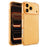 For iPhone 17 Pro Max TPU Case Diamond Texture Glitter Shockproof Phone Cover with Airbag Corner - Orange - 1