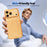 For iPhone 17 Pro Max TPU Case Diamond Texture Glitter Shockproof Phone Cover with Airbag Corner - Orange - 6