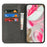 For Google Pixel 11 Pro XL Case PU Leather Calf Textured Magnetic Closing Smart Phone Cover - Black - 2