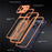 For iPhone 18 Pro Max / 17 Pro Max Magnetic Case Heat Dissipation Snap-On Metal + PC Phone Cover - Titanium Orange - 2