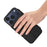 DUX DUCIS for iPhone 18 Pro / 17 Pro Skin Pro Series Case Leather Stand Cover Card Holder - Black - 6