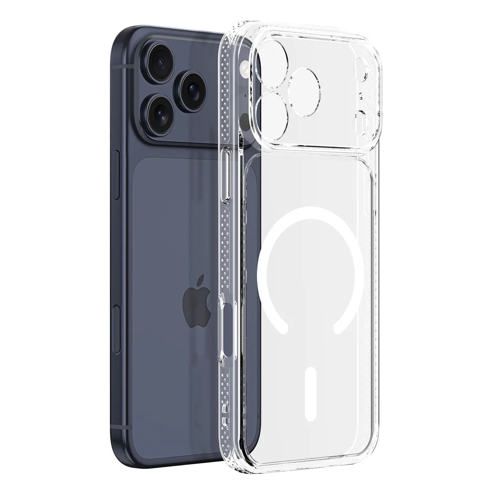 DUX DUCIS for iPhone 17 Pro Max / iPhone 18 Pro Max Clin Series Case PC + TPU Clear Magnetic Phone Cover Compatible with MagSafe - Clear - 1