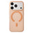 For iPhone 18 Pro / 17 Pro Magnetic Case Matte Ultra-Thin PP Shockproof Phone Cover - Orange - 1