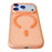 For iPhone 18 Pro Max / 17 Pro Max Magnetic Case Matte Ultra-Thin PP Shockproof Phone Cover - Orange - 4
