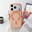 For iPhone 18 Pro Max / 17 Pro Max Magnetic Case Matte Ultra-Thin PP Shockproof Phone Cover - Orange - 6