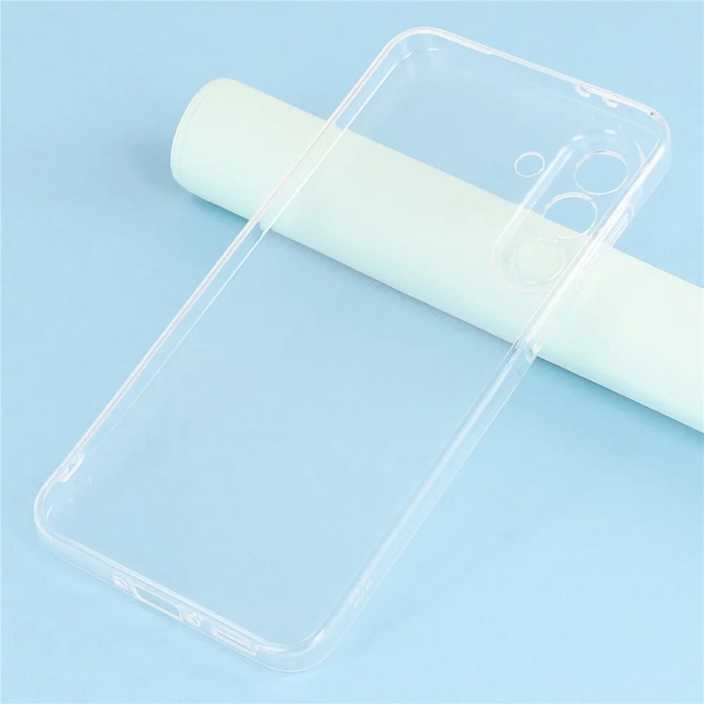 UNITHIN For Samsung Galaxy A57 5G Case 0.7mm Clear TPU Anti Drop Phone Cover Precise Cutouts - Transparent - 7