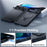 CASEKOO for iPhone 18 Pro / 17 Pro Case Magnetic Kickstand Translucent Matte PC + TPU Phone Cover Compatible with MagSafe - Black - 6