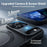 CASEKOO for iPhone 18 Pro / 17 Pro Case Magnetic Kickstand Translucent Matte PC + TPU Phone Cover Compatible with MagSafe - Black - 7