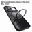 For iPhone 18 Pro / 17 Pro Case Magnetic Rotating Kickstand TPU + Acrylic Shockproof Phone Cover Compatible with MagSafe - Black - 5