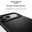 For iPhone 18 Pro / 17 Pro Magnetic Case Carbon Fiber Texture PC + TPU Phone Cover - Black - 5
