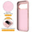 For Google Pixel 11 / 11 Pro / 10 / 10 Pro / 9 / 9 Pro Magnetic Case Rotating Ring Kickstand TPU + PC Back Cover - Pink - 2