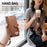 For Samsung Galaxy S26 FE Case Zipper Pocket TPU PU Leather Wallet Phone Cover with Strap - Brown - 7