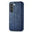 For Realme C83 5G Case Rhombus Imprint PU Leather Wallet Phone Cover - Blue - 6