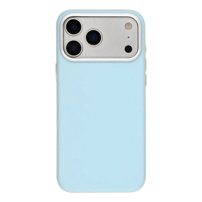 For iPhone 18 Pro / 17 Pro Case Leather + PC + TPU Protective Cover with Camera Control Button - Blue - 2