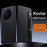 SULADA For vivo X Fold6 5G Magnetic Case View Window Leather Phone Cover with Auto Wake  /  Sleep - Black - 2