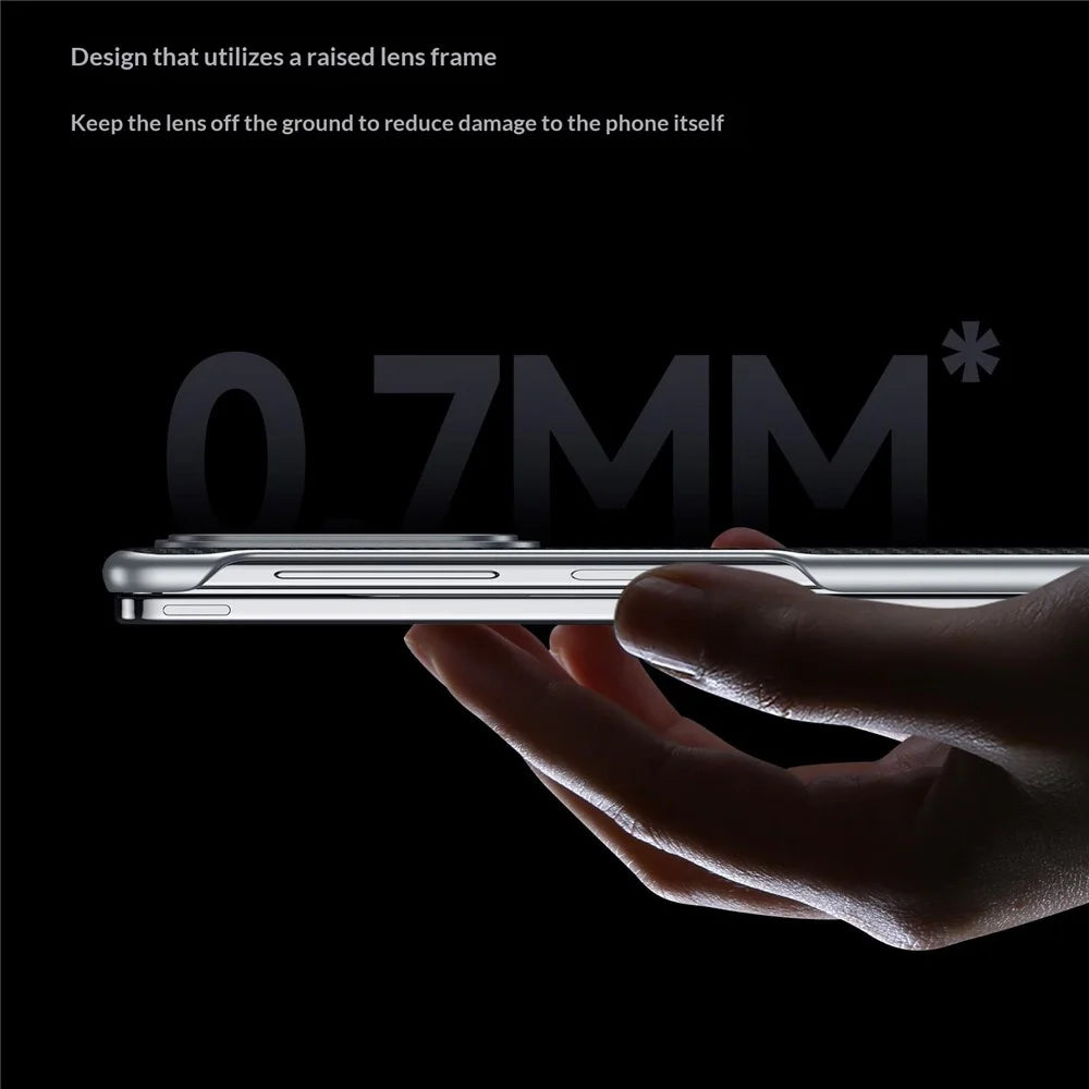 SULADA For vivo X Fold6 5G Magnetic Case Leather+PC Phone Cover Carbon Fiber Texture - Black - 7