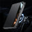 SULADA For Samsung Galaxy Z Fold8 Magnetic Case View Window Leather Phone Cover with Auto Wake  /  Sleep - Black - 6