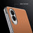 SULADA For Samsung Galaxy Z Fold8 Case Genuine Cow Leather Frameless Phone Back Cover - Brown - 5
