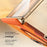 SULADA for Samsung Galaxy Z Fold8 Magnetic Case 360° Rotating Ring Kickstand Golden Mountain Pattern PC Slim Phone Cover - Orange - 3