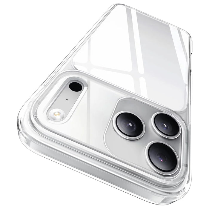 CASEKOO for iPhone 18 Pro Max / 17 Pro Max Case PC + TPU Clear Anti-Yellowing Phone Cover - Transparent - 1