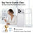 CASEKOO for iPhone 18 Pro Max / 17 Pro Max Case PC + TPU Clear Anti-Yellowing Phone Cover - Transparent - 5