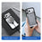 DUX DUCIS for iPhone 18 Pro Max / 17 Pro Max Leather Case  Skin X Pro Series Rotary Kickstand Cover Compatible with MagSafe - Black - 5