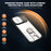 For iPhone 15 Pro Case with Slide Camera Cover Kickstand PC + TPU Protective Phone Shell - Silver - 6