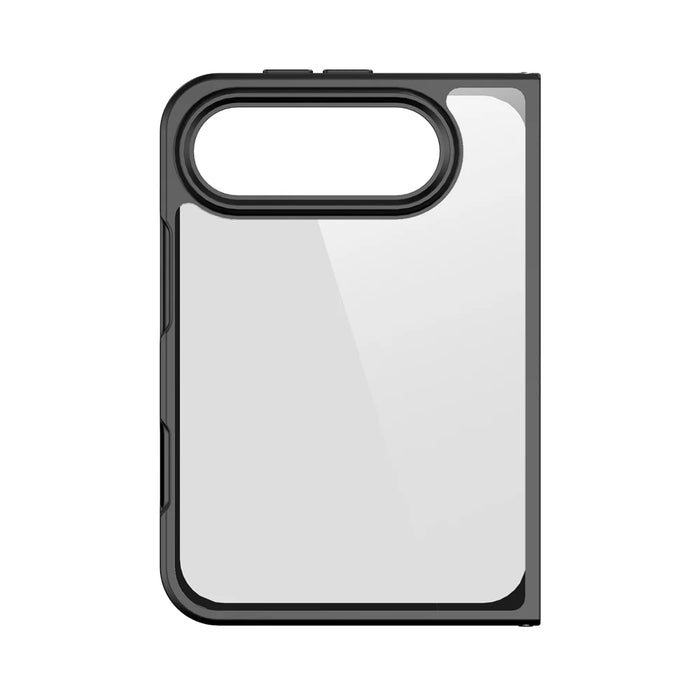 DUX DUCIS for iPhone Fold Aimo Series PC + TPU Clear Back Phone Cover (REACH Certification) - Black - 3