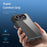 DUX DUCIS for iPhone Fold Aimo Series PC + TPU Clear Back Phone Cover (REACH Certification) - Black - 5