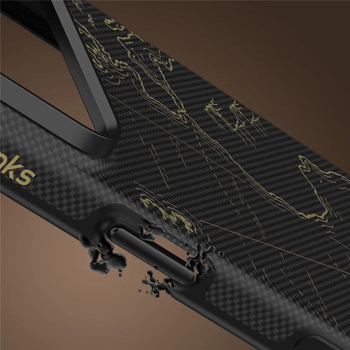BENKS Zhen Dun X1 for iPhone 17 Pro Max Magnetic Case Aramid Fiber Full-Coverage Phone Cover - Sea of Time - 4