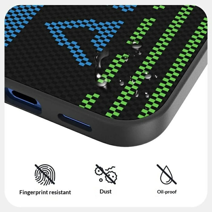 ABEEL For Google Pixel 11 Pro Magnetic Case Micro-Embossing 6D Printed PC TPU Aluminum Alloy Leather Phone Cover - Outstanding No. 1 - 4