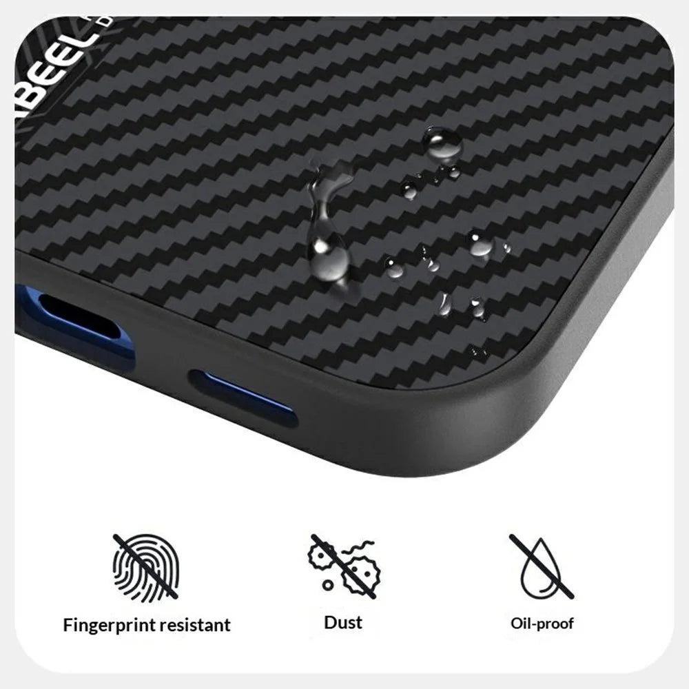 ABEEL For Google Pixel 11 Pro Magnetic Case PC + TPU + Aluminum Alloy + PU Leather Slim Phone Back Cover - Texture 2 - 4
