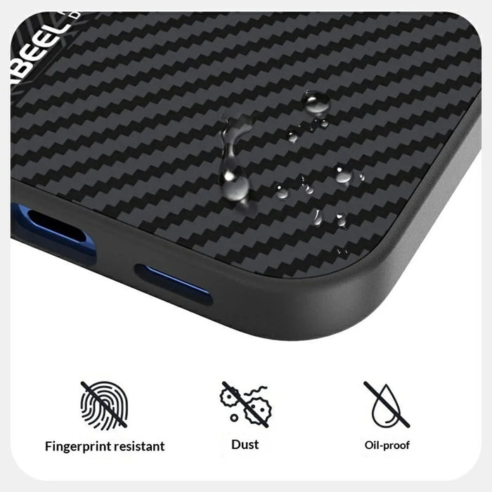 ABEEL For Google Pixel 11 Pro Magnetic Case PC + TPU + Aluminum Alloy + PU Leather Slim Phone Back Cover - Texture 2 - 4