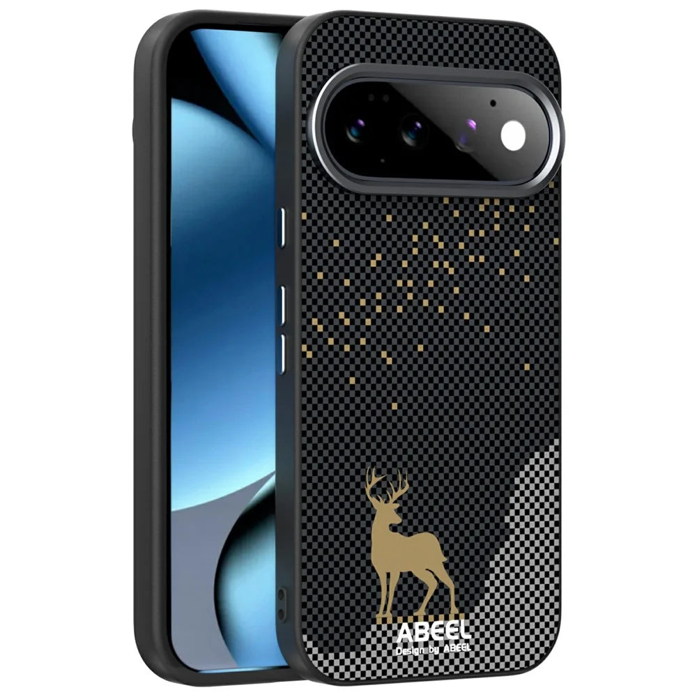 ABEEL For Google Pixel 11 Pro Magnetic Case Ultra Slim PC TPU Phone Back Cover - Deer - 1
