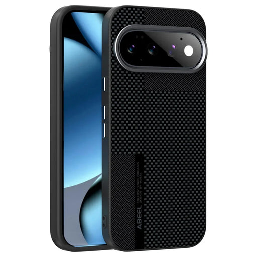 ABEEL for Google Pixel 11 Pro Magnetic Case Ultra-thin 6D Printed Shockproof TPU PC Aluminum Alloy Leather Phone Cover - Guardian Model 2 No. 2 - 1