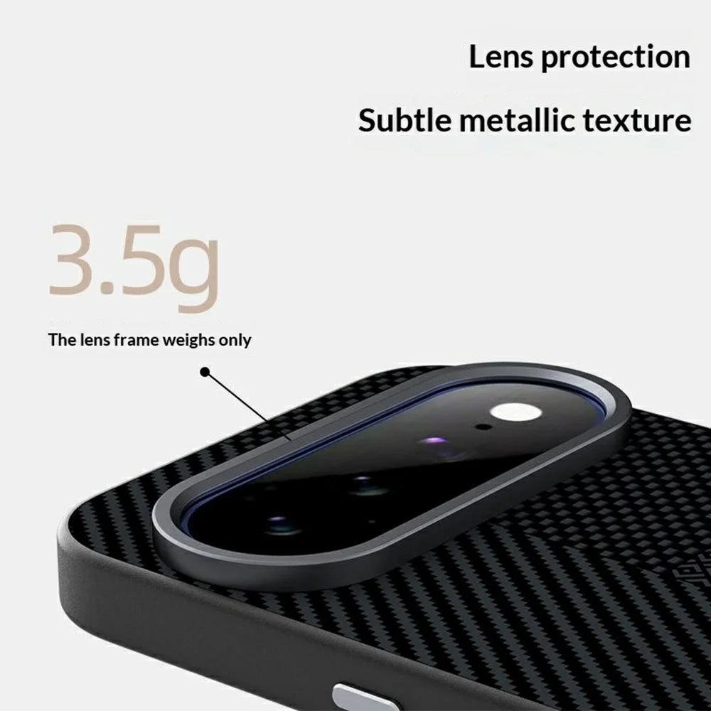 ABEEL for Google Pixel 11 Pro Magnetic Case Ultra-thin 6D Printed Shockproof TPU PC Aluminum Alloy Leather Phone Cover - Guardian Model 2 No. 2 - 4