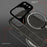 PAIKA For iPhone 17 Pro Max Magnetic Case 2 in 1 PC + TPU IMD Shockproof Phone Cover - White - 2