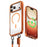 CASEKOO for iPhone 18 Pro Max / 17 Pro Max Magnetic Case Hidden Buckle PC + TPU Shockproof Protective Cover with Strap - Orange - 1