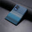 For Samsung Galaxy Z Fold8 Magnetic Case with Screen Protector Water Transfer Hard PC Hinge Protection Phone Cover - Blue - 2