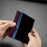 For Samsung Galaxy Z Fold8 Magnetic Case with Screen Protector Water Transfer Hard PC Hinge Protection Phone Cover - Blue - 6