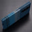 For Samsung Galaxy Z Fold6 5G Magnetic Case with Screen Protector Water Transfer Hard PC Hinge Protection Phone Cover - Blue - 7