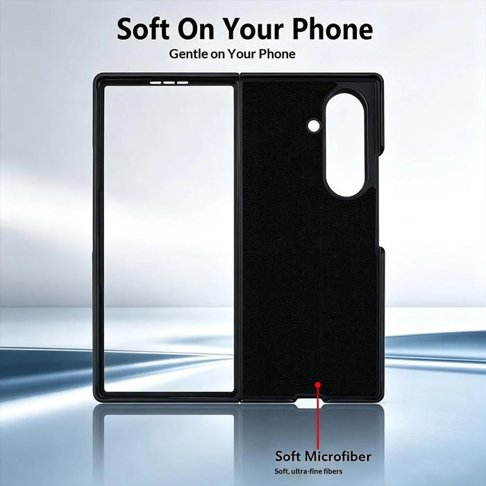 For Samsung Galaxy Z Fold8 Ultra Case Protective Stainless Steel + PC Phone Cover - Silver - 4