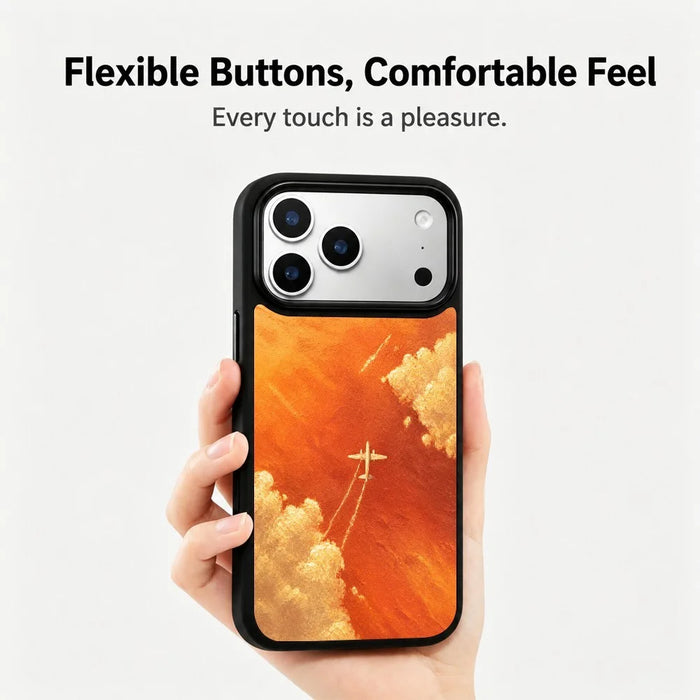 For iPhone 17 Pro Max Magnetic Case Five Elements Series UV Pattern Printing PC + Silicone Phone Cover - H00024 - 2