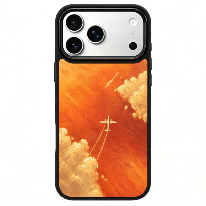 For iPhone 18 Pro Max / 17 Pro Max Magnetic Case Five Elements Series UV Pattern Printing PC + Silicone Phone Cover - H00024 - 1