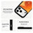 For iPhone 18 Pro Max / 17 Pro Max Magnetic Case Five Elements Series UV Pattern Printing PC + Silicone Phone Cover - H00024 - 4