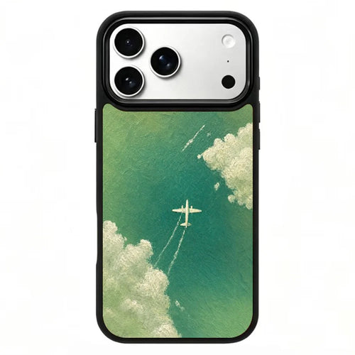 For iPhone 17 Pro Max Magnetic Case Five Elements Series UV Pattern Printing PC + Silicone Phone Cover (B) - M00024 - 1