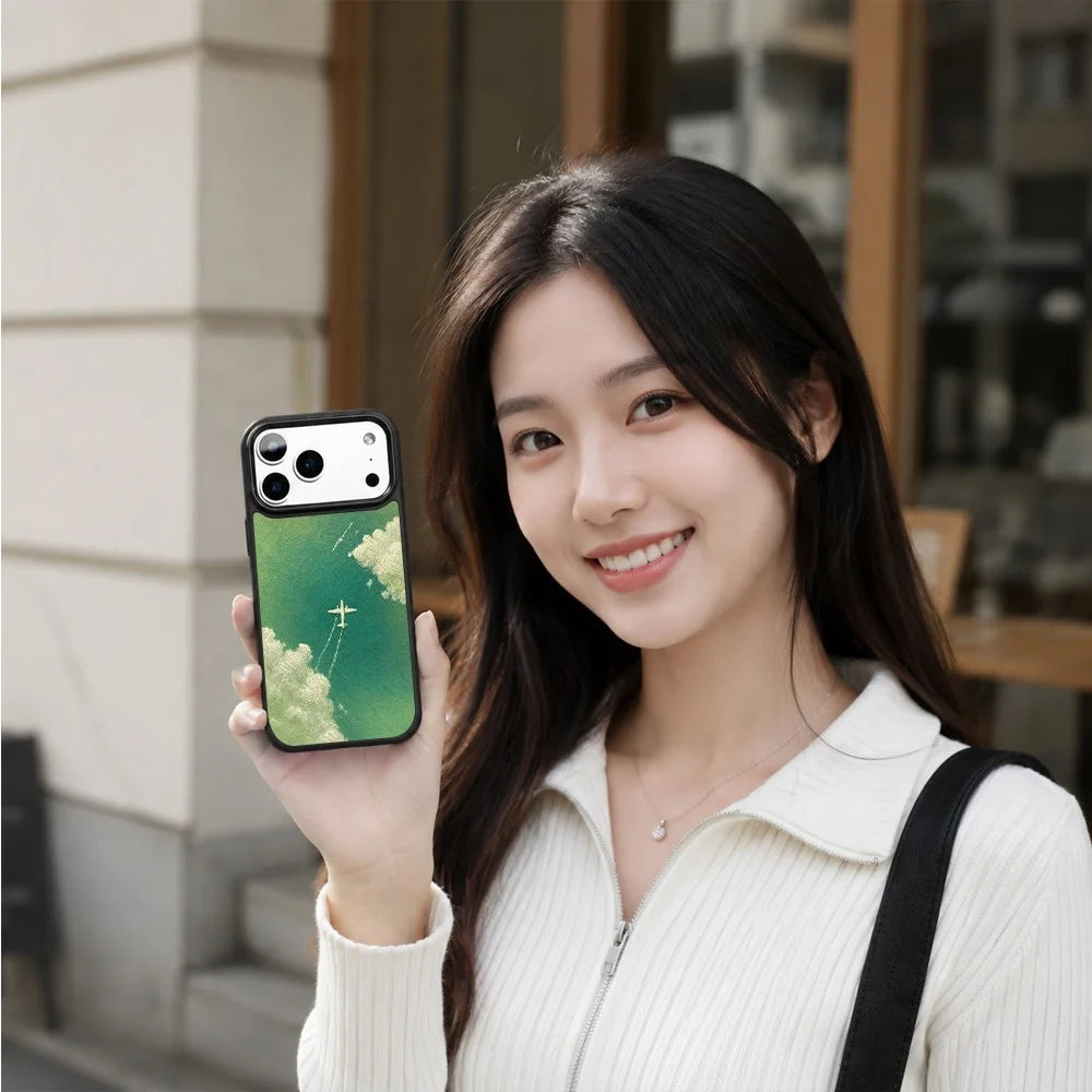 For iPhone 18 Pro Max / 17 Pro Max Magnetic Case Five Elements Series UV Pattern Printing PC + Silicone Phone Cover (B) - M00024 - 6